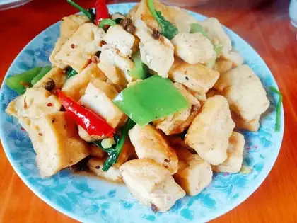 Spicy tofu