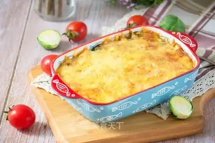 Beefball cheese rice