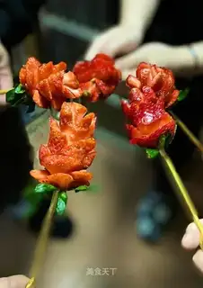Strawberry roses
