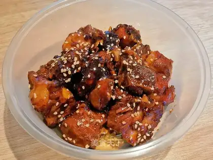 Sugar vinegar ribs