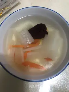 radish gravy soup