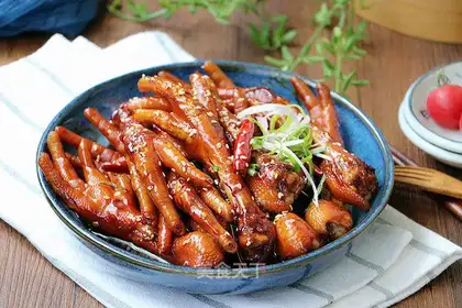 Coke chicken claws