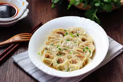 Steam mushroom meat
