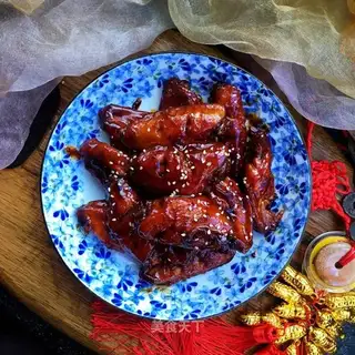 Coke chicken wings