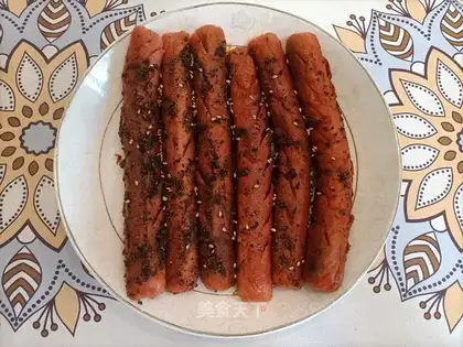 The ham sausage
