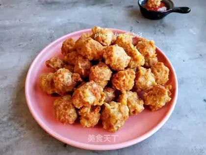 Dried fried balls