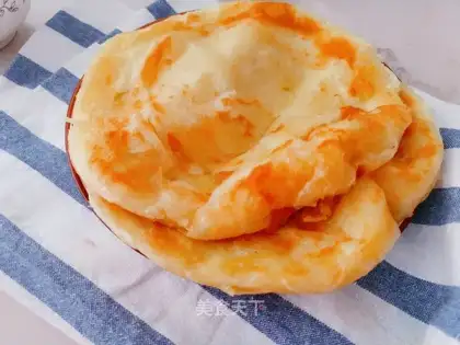 A soft, multilayered pie