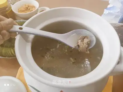 Snow geese and bamboo soup