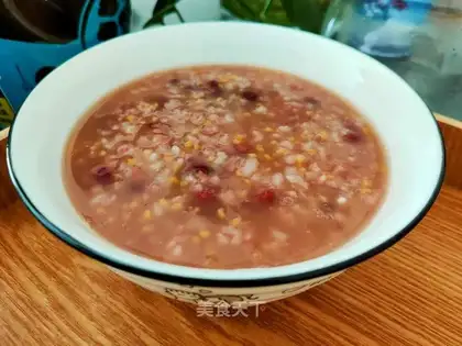The rice porridge