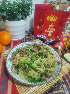 Cream beef fried rice powder