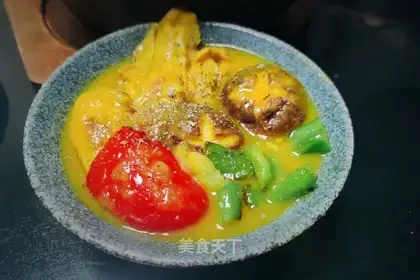 Hokkaido curry soup