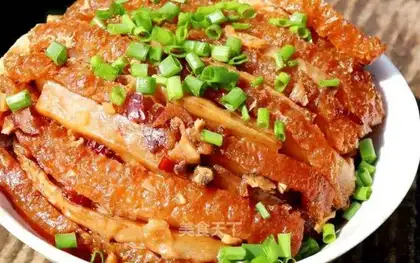 Potato button meat