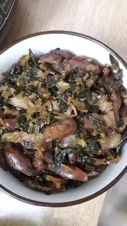 Steaked meat