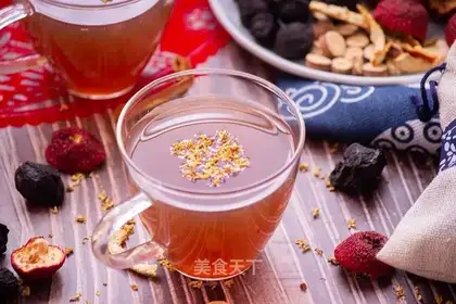 Sour plum soup