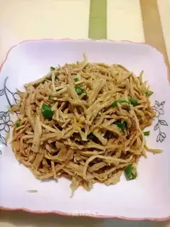 Fried silk