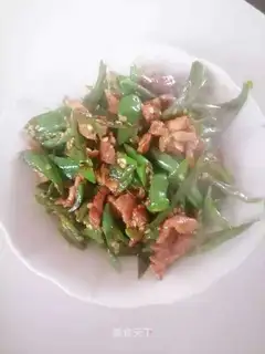 Chili fried meat