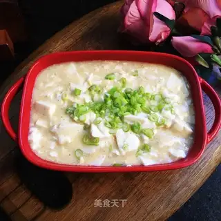 Salted egg sofa tofu