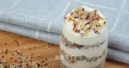 Quinoa cream cup
