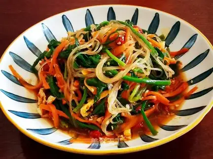 A spinach mix fan
