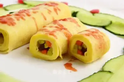 Five egg rolls
