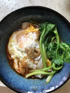 Fried omelet
