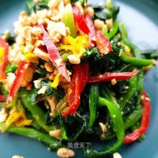 ♪ Springflower spinach ♪