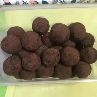 Homemade red bean sand