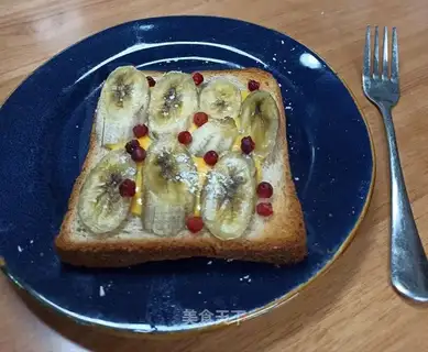 Cheese bananas for toast
