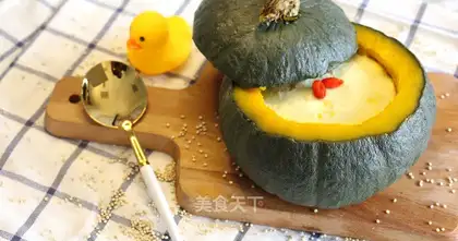 Quinoa egg pumpkin