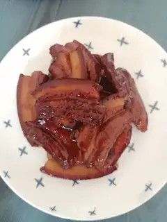 It's red and burning