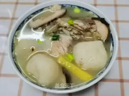 Fish head boiled fishballs