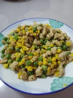Corn-cracked chicken