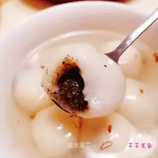 Black sesame soup