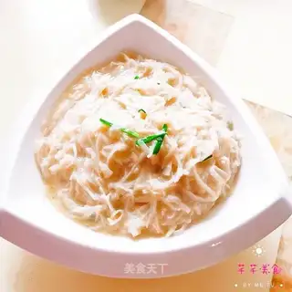 Fried silk