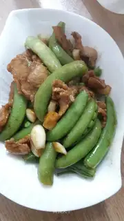 Sweet bean fried meat