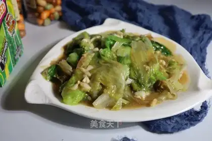Garlic lettuce