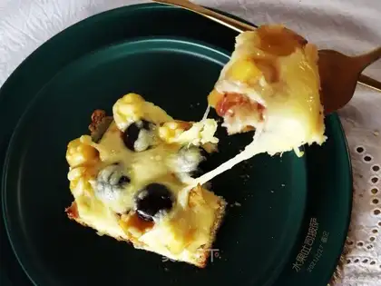 ♪ Sweat-sweet fruit pizza ♪