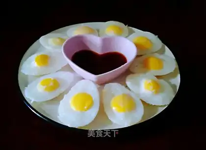 Steamed quail eggs