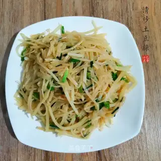 Clear the potatoes