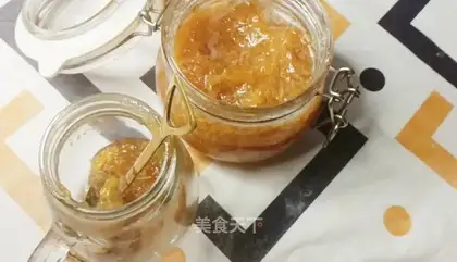 A grapefruit tea