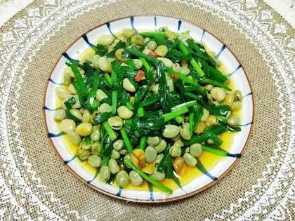 Scrambled beans