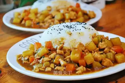 curry potato chicken