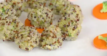 Quinoa chicken chestballs