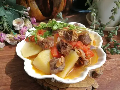 Tomato potato stew