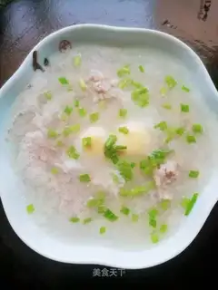 Eggcake soup