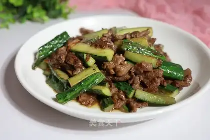 Cucumber beef