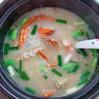 Lobster rice congee