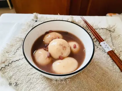 Sweet, sweet red bean soup