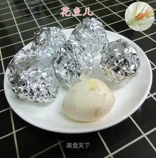 Air-cooked roasted eggs