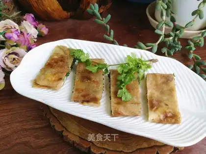 Quillard duck omelet